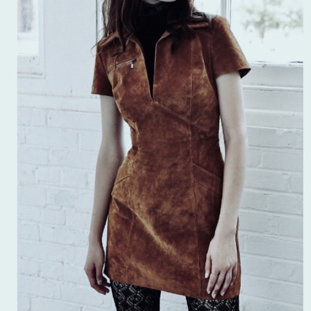Ecoté Suede Dress